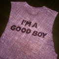 Good Boy Rhinestoned T-shirt