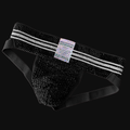 Black Rhinestoned Jock