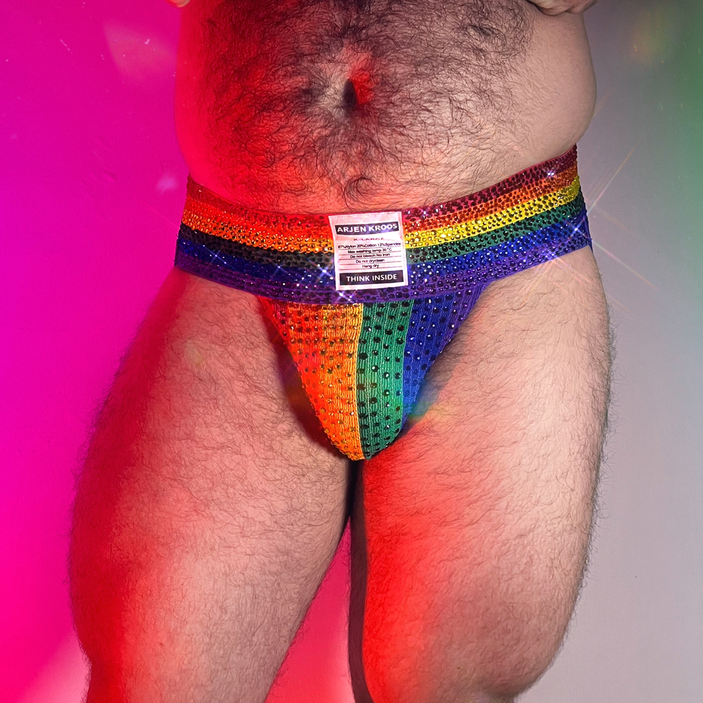 Rhinestoned Pride Edition Jock
