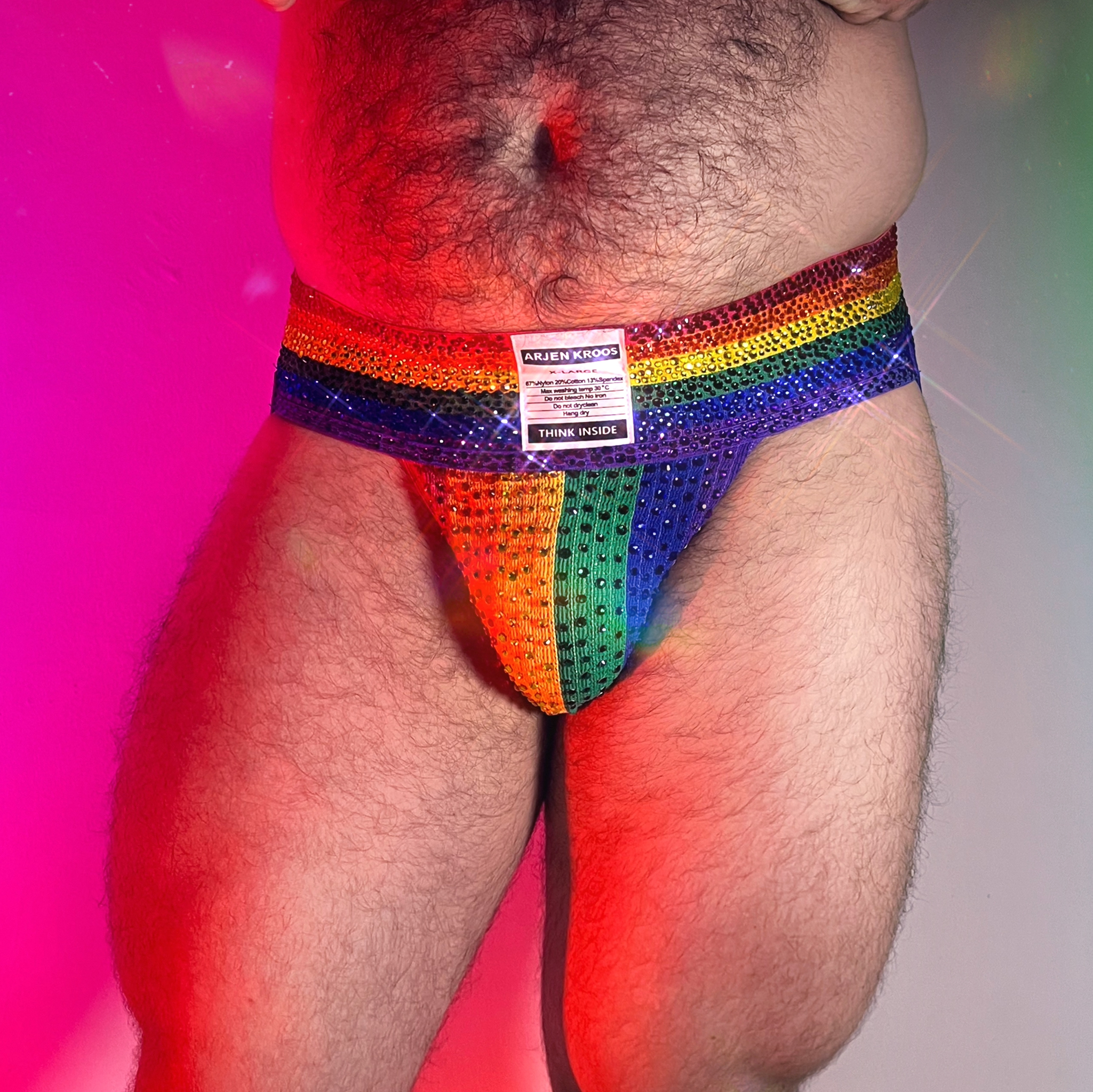 Rhinestoned Pride Edition Jock