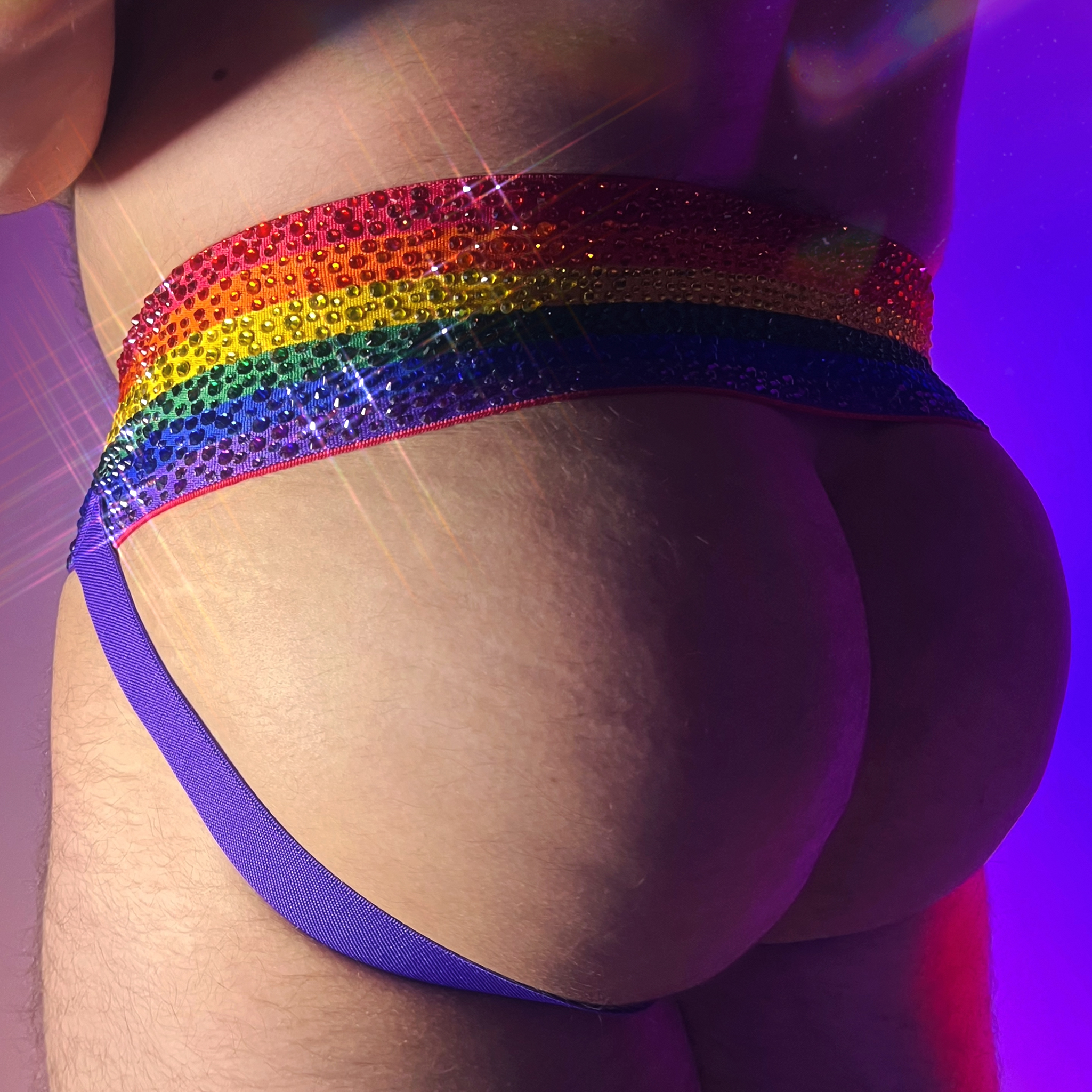 Rhinestoned Pride Edition Jock