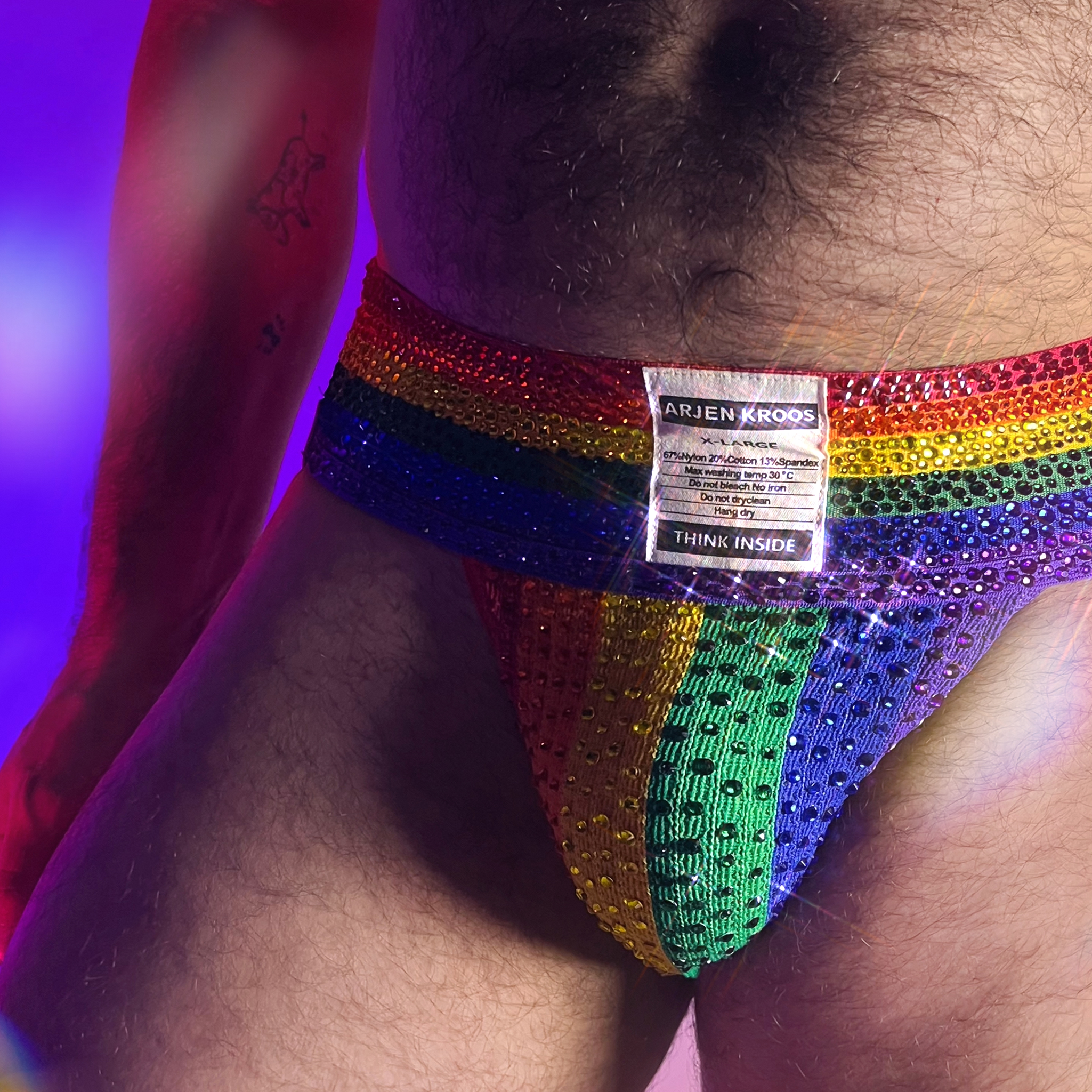 Rhinestoned Pride Edition Jock