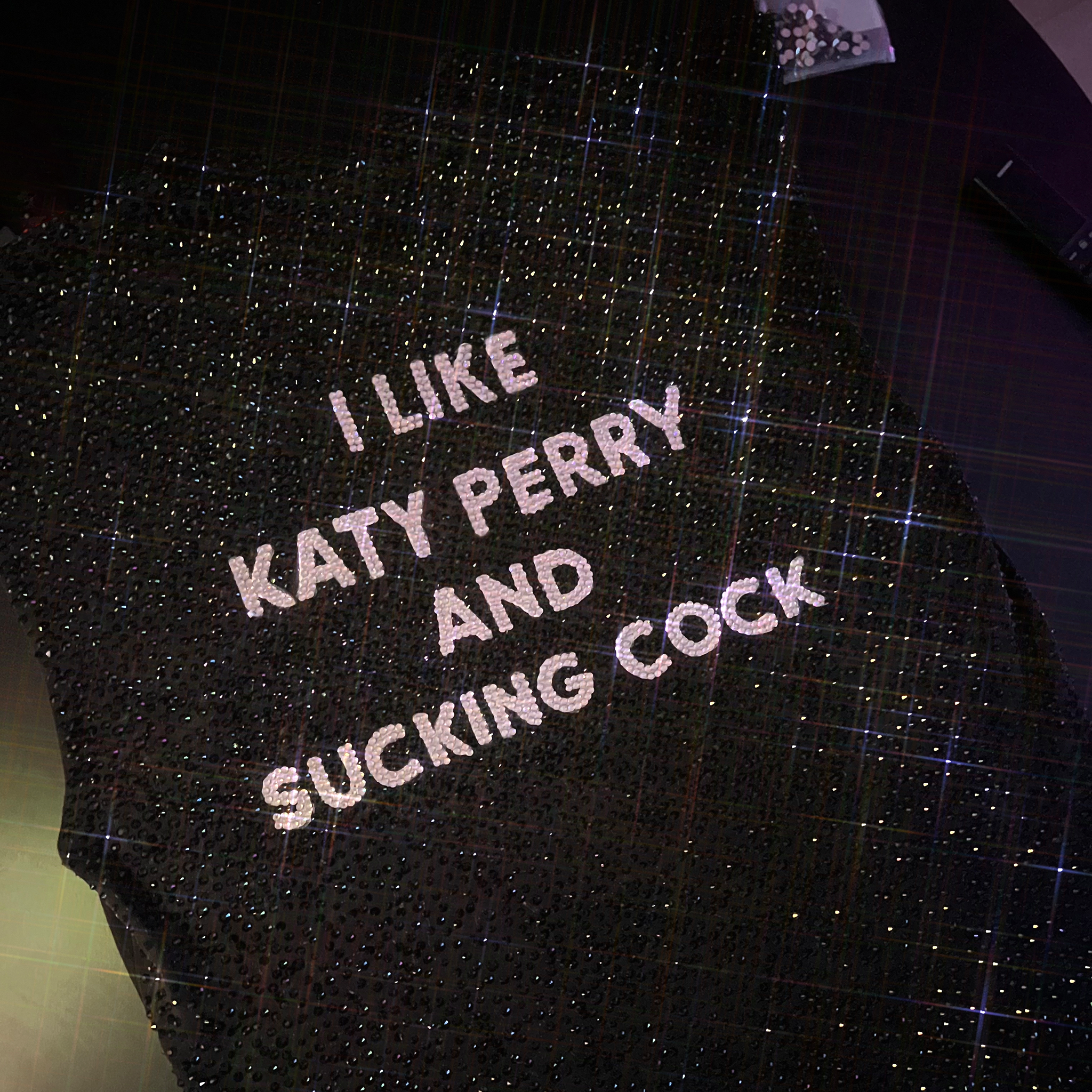 Katy Perry Rhinestoned T-shirt
