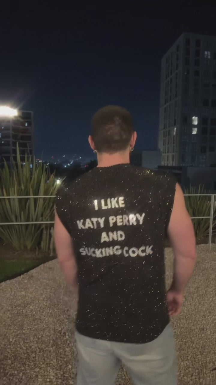 Katy Perry Rhinestoned T-shirt