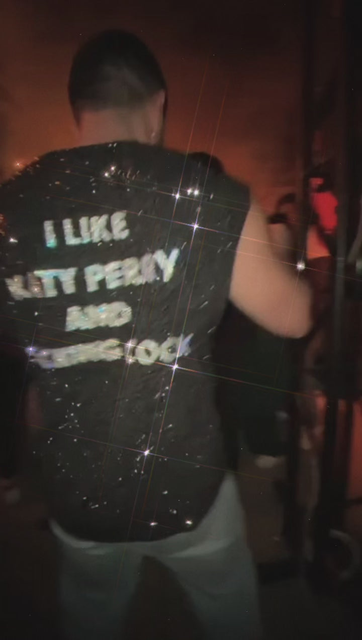 Katy Perry Rhinestoned T-shirt