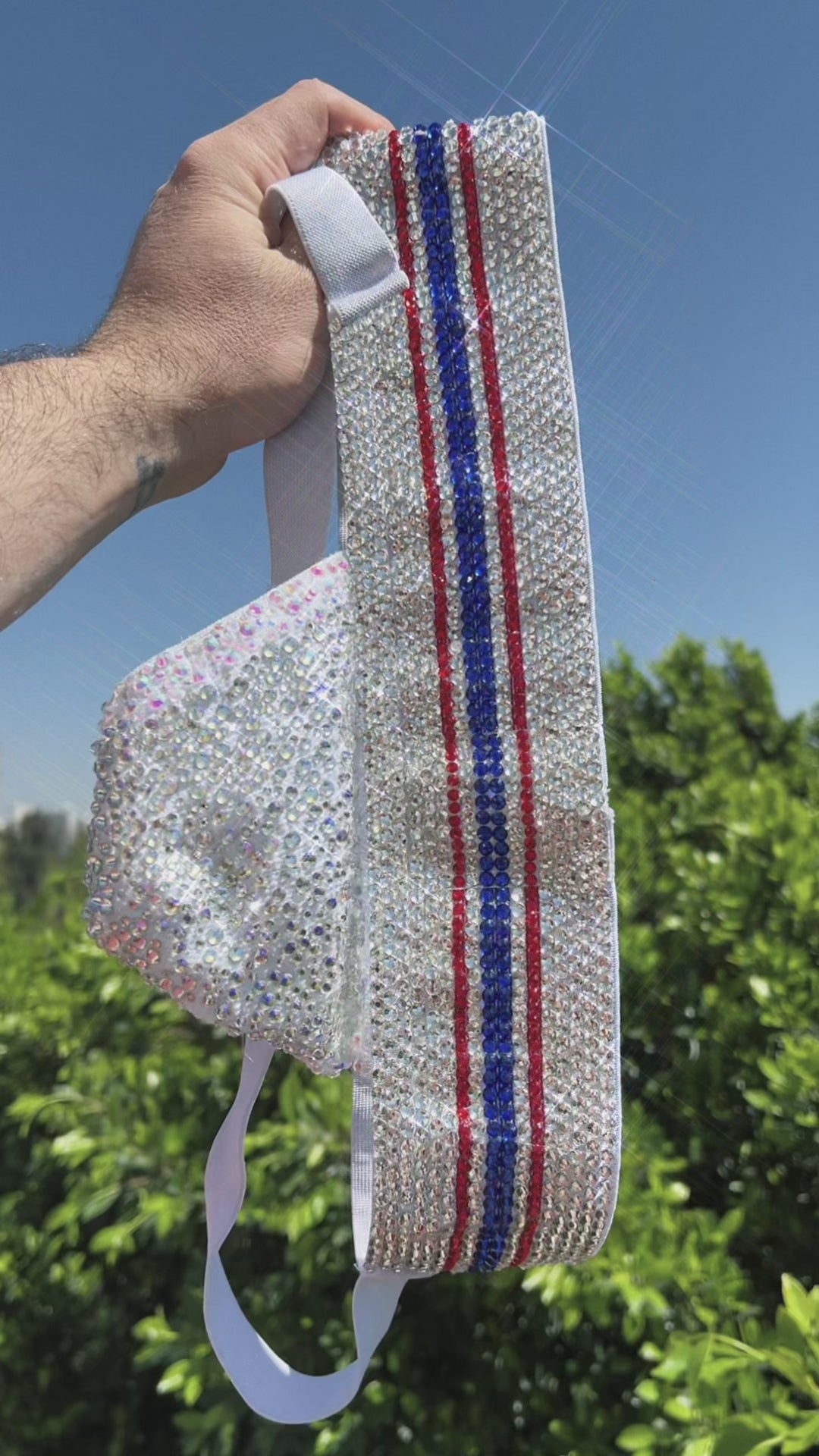 Classic Rhinestoned Jock