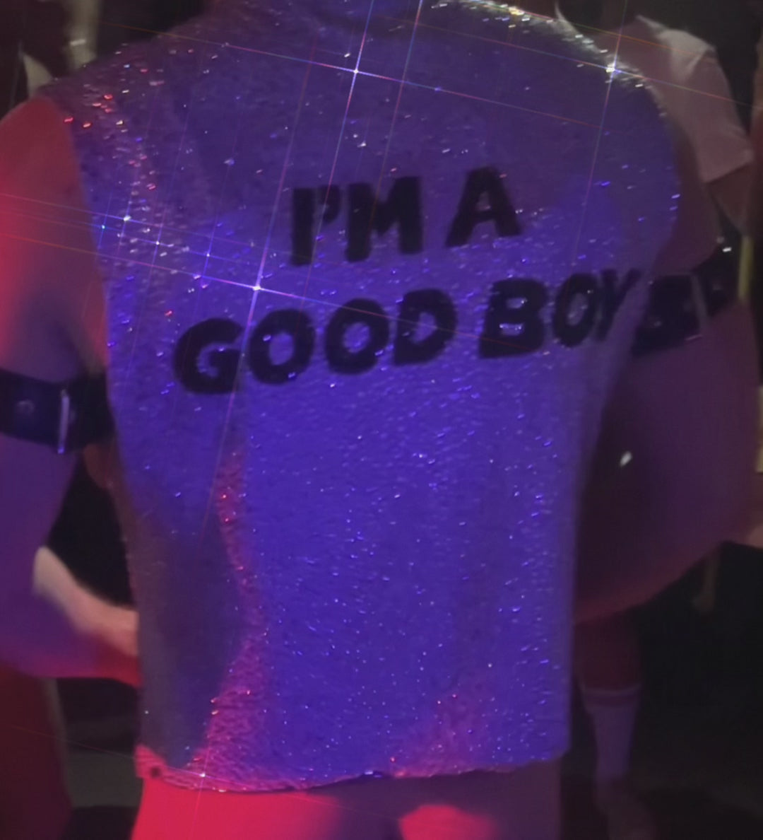 Good Boy Rhinestoned T-shirt