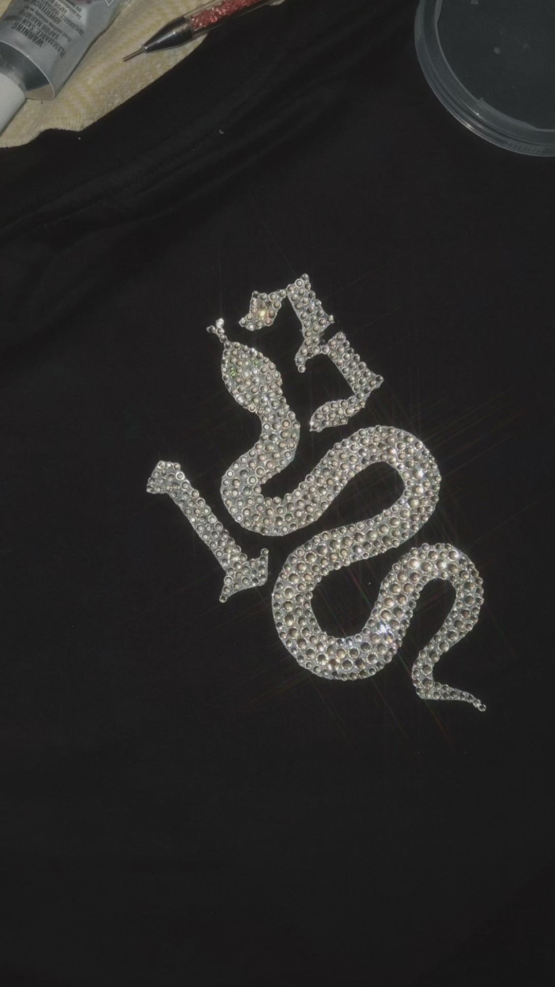 Reputation Rhinestoned T-shirt